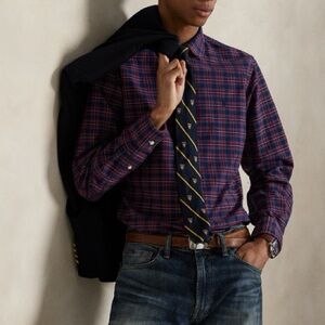 Ralph Lauren cotton flannel button down shirt